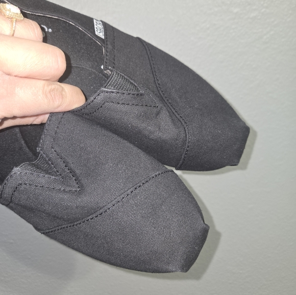 Sketchers Peace & Love Black Bobs Memory Foam Size 9 - Picture 4 of 13